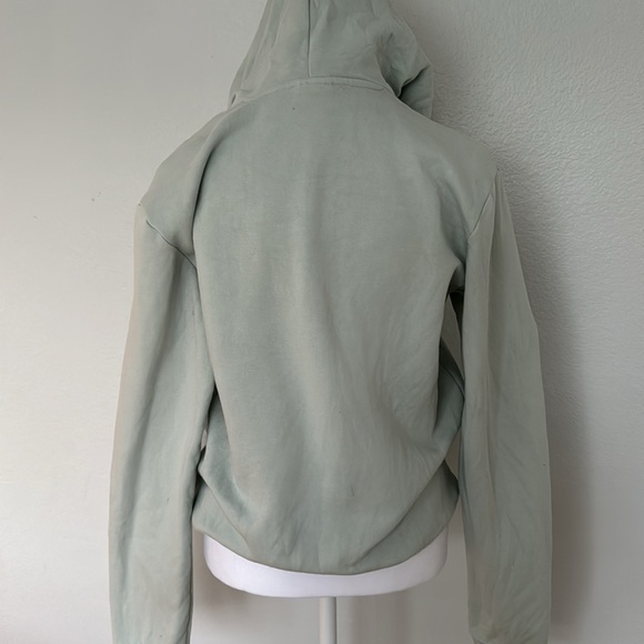 Light Green Adidas Hoodie Sweater Size Small - Picture 4 of 4